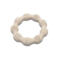СИЛИКОНОВА ГРИЗАЛКА РИНГ NATURAL BEIGE - 2