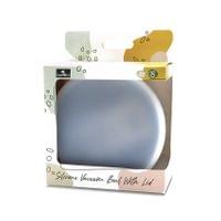 СИЛИКОНОВА ВАКУУМ КУПА С КАПАК NATURAL GREY  - 2