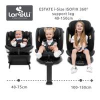 СТОЛ ЗА КОЛА ESTATE i-Size ISOFIX 40-150 CM SUPPOR - 32 СТОЛ ЗА КОЛА ESTATE i-Size ISOFIX 40-150 CM SUPPOR - 32