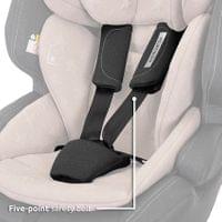 СТОЛ ЗА КОЛА ANDROMEDA ISOFIX 76-150CM ROSE STARS - 5