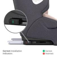 СТОЛ ЗА КОЛА ANDROMEDA ISOFIX 76-150CM ROSE STARS - 15