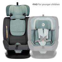 СТОЛ ЗА КОЛА MONZA GREY i-Size 40-150 CM ISOFIX, 3 - 58