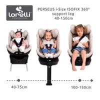 СТОЛ ЗА КОЛА PERSEUS i-Size ISOFIX 40-150 CM - 37