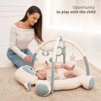 ТЕПИХ МЕРИ ПЛЮШ 95x95 WHITE&amp;amp;GRЕY - 6