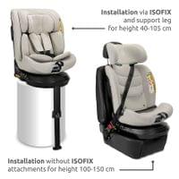 АВТОСТОЛ SOLARIS i-Size ISOFIX 40-150 CM SUP - 98