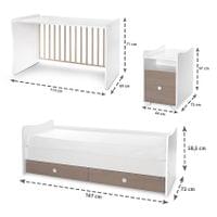 ЛЕГЛО TREND PLUS NEW 70/160 ЦВЯТ БЯЛО/КАФЕ-3box - 24