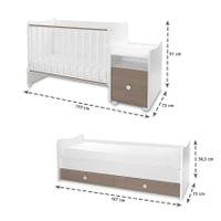 ЛЕГЛО TREND PLUS NEW 70/160 ЦВЯТ БЯЛО/КАФЕ-3box - 25