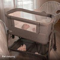 МИНИ КОШАРА LAYLA 2В1 BLACK/wooden effect С ПАДАЩА - 20