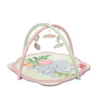 ТЕПИХ SAFARI FRIENDS 93X93 ELEPHANT PINK - 1