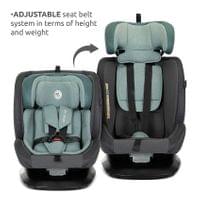 СТОЛ ЗА КОЛА MONZA GREY i-Size 40-150 CM ISOFIX, 3 - 32