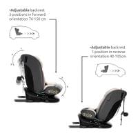 СТОЛ ЗА КОЛА IMOLA i-Size 40-150 CM ISOFIX 360 - 12