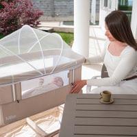 МИНИ КОШАРА MILLIE С ПАДАЩА ПРЕГРАДА GREY /wooden  - 14