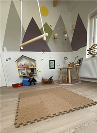 BabyDan Мек килим пъзел за игра с корк - 4 BabyDan Мек килим пъзел за игра с корк - 4