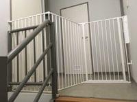 BabyDan Комбинирана преграда L - 105 см височина - 2 BabyDan Комбинирана преграда L - 105 см височина - 2