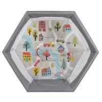 Детска кошара за игра Playbox сив - 2 Детска кошара за игра Playbox сив - 2