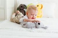 Мека играчка За Гушкане Dog 28cm сив 81994 - 4