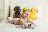 Мека играчка За Гушкане Dog 28cm сив 81994 - 6
