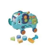Интерактивна играчка със сортер Слонче RJ6801B - 1