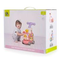 Играчка за прохождане 3в1 Happy Train pink - 5 Играчка за прохождане 3в1 Happy Train pink - 5