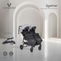 Количка за близнаци 2Gether Ultimate-Grey - 6