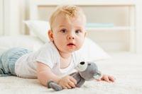 Мека играчка За Гушкане Teddy Bear тъмно сив 82002 - 4