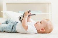 Мека играчка За Гушкане Teddy Bear тъмно сив 82002 - 5
