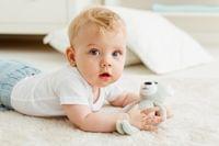 Мека играчка За Гушкане Teddy Bear светло сив 82004 - 5