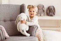 Мека играчка за гушкане Bunny бял 81970 - 7 Мека играчка за гушкане Bunny бял 81970 - 7