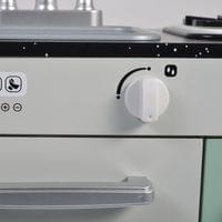 Дървена кухня със светещи котлони 7257 - 7