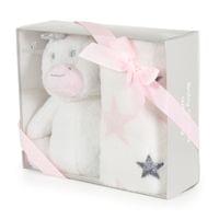 Бебешко одеяло 90/75 cm с играчка Unicorn Stars - 3