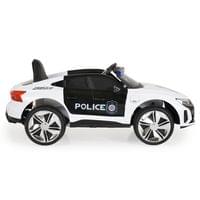 Акумулаторна кола Audi RS e-tron 717 бял полиция - 2