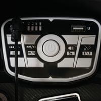 Акумулаторна кола Audi RS e-tron 717 бял полиция - 12