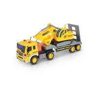 1:16 Камион с багер  WY571A - 2