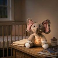 Нощна лампа и прожектор с бял шум Lulo Elephant - 2
