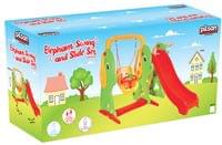 Пързалка с люлка Слонче 06161 - 2