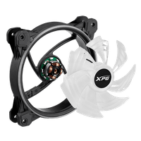 XPG HURRICANE 120 ARGB PWM BK - 2