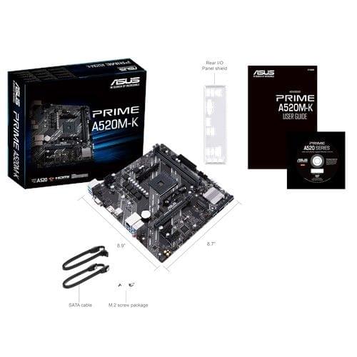 ASUS PRIME A520M-K / AM4 - 1