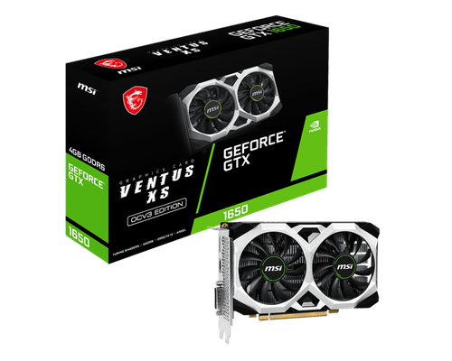 MSI GTX1650 D6 VENTUS XS OCV3 - 1