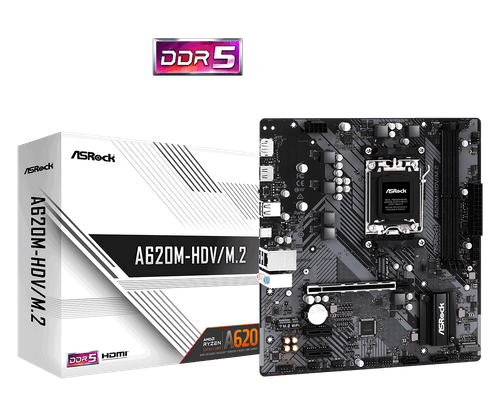 ASROCK A620M-HDV/M.2  /AM5 - 1