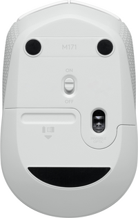 LOGITECH M171 Wireless Mouse - WHITE - 5