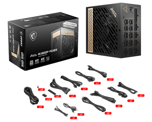 PSU MSI MEG AI1300P PCIE5 - 1