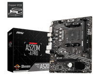MSI A520M-A PRO /AM4 - 1