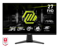 MSI 27" MAG 275F IPS 180HZ - 1 MSI 27" MAG 275F IPS 180HZ - 1