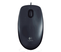 Logitech M90, Жична, Черна - 10