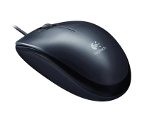 Logitech M90, Жична, Черна - 11
