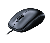 Logitech M90, Жична, Черна - 12