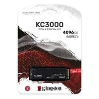 Kingston 4096G KC3000 PCIe 4.0 NVMe M.2 SSD - 3