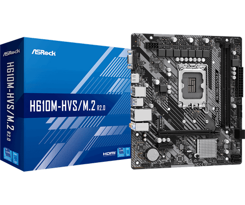 ASROCK H610M-HVS/M.2 R2.0/DDR4 - 1