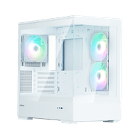ZALMAN P30 V2 MATX MIN TWR WHI - 1