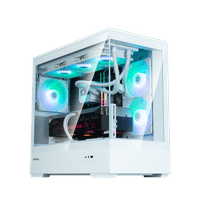 ZALMAN P30 V2 MATX MIN TWR WHI - 5
